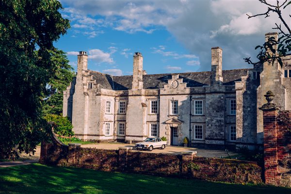 Cadhay House Georgain front entrance